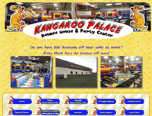 Tablet Screenshot of kangaroopalace.com